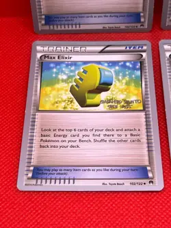 Pokemon Tcg Max Elixir 102/122 Breakpoint WC 2016 x4 - Image 4