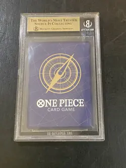 2025 One Piece Promos ST01012 Monkey D Luffy 3rd Anniversary Winner Prize BGS 10 - Image 2
