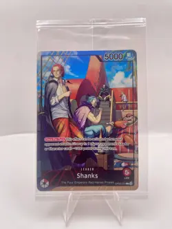 ONE PIECE BOA HANCOCK OP07-038 + ONE PIECE SHANKS OP09-001 SEALED PROMOS - Image 4