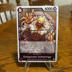 Donquixote Doflamingo PRB02-011 Premium Booster -The Best- Vol. 2 Foil One Piece - Image 1