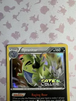 Tyranitar XY130 XY Prerelease Promo Holo Stage 2 Card - Image 3