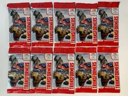 TRANSFORMERS TCG ORIGINAL BASE SET Booster Packs - 10x Pack (80 cards in Total) - Image 1
