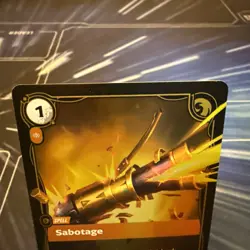 Riftbound Origins League of Legends Sabotage OGN 156/298 Trading Card - Image 4