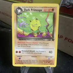 DARK PRIMEAPE - 43/82 - Team Rocket - Pokemon Card - LP - Image 1
