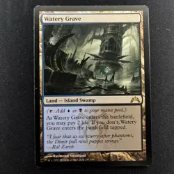 MTG Watery Grave Guilds of Ravnica LP - Image 1