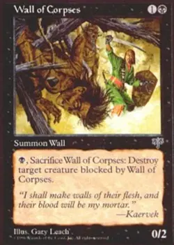 Wall of Corpses NM, English MTG Mirage - Image 1