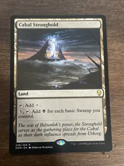 Cabal Stronghold Dominaria Regular - Image 1