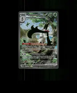 FAN-ART READ DESCRIPTION BELOW HOLO Meowscarada Card Meowscarada Pokemon Card p2 - Image 1