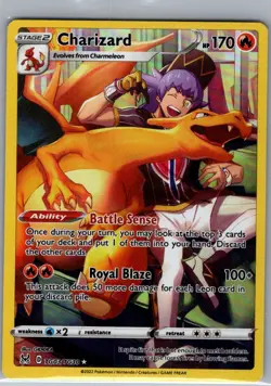 Charizard TG03/TG30 SWSH11: Lost Origin Trainer Gallery - Pokemon Card - NM - Image 1