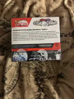 Pokemon TCG Stellar Crown Booster Box Factory Sealed - Image 3