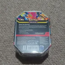 Mega Charizard Ex Tin - Mega Charizard X EX - Pokemon TCG Sealed - Image 2