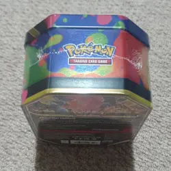 Mega Charizard Ex Tin - Mega Charizard X EX - Pokemon TCG Sealed - Image 3