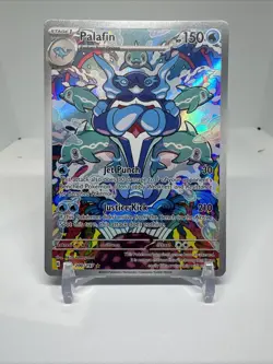Pokemon TCG Palafin 200/197 Illustration Rare Obsidian Flames 2023 - Image 1