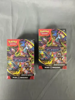 Pokemon TCG Phantasmal Flames Booster Bundle NEW SEALED X2 - Image 1