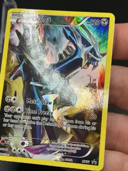 Dialga Full Art Holo XY77 Black Star Promo Pokemon XY Lightly Played LP AJ3 - Image 2