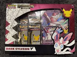 Pokemon Celebrations Collection Box Dark Sylveon V Factory Sealed - Image 1