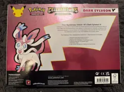 Pokemon Celebrations Collection Box Dark Sylveon V Factory Sealed - Image 2
