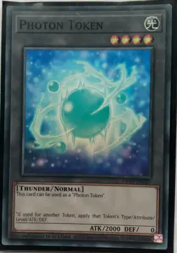 Yu-Gi-Oh! TCG Photon Token OP29-EN027 Super Rare Unlimited Edition Near Mint - Image 1