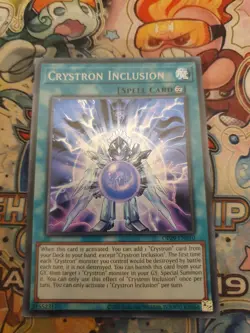 Yu-Gi-Oh! Crystron Inclusion OP29-EN010 Super Rare - Image 1