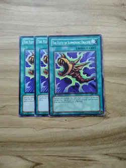 Yu-Gi-Oh! - The Flute Of Summoning Dragon 3X - Full Playset - Image 1
