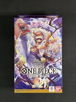 One Piece TCG Starter Deck Gear 5 Bandai Sealed English ST 21 - Image 1