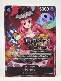 Perona OP10-092 EN ONE PIECE TCG 25-26 CS Champion-NM - Image 1