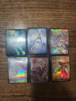 Yugioh Magnificent Mavens 6 Piece Set Card Sleeves New - Image 1