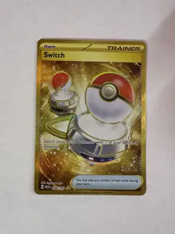 Switch 206/165 - Scarlet & Violet 151 Hyper Rare Pokemon Card - NM - Image 1