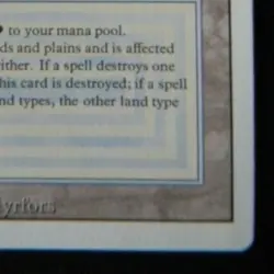 TUNDRA : MTG : REVISED : DUAL LAND :VERY FINE/NEAR MINT : 1994 : SEE PHOTO'S - Image 5