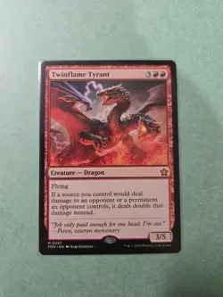 Twinflame Tyrant - FDN - MTG - EN - NM - Image 1