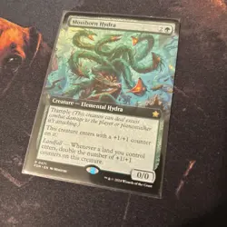 Mtg Mossborn Hydra Extended Art - Foundations + Bonus Foils - Image 3