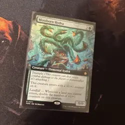 Mtg Mossborn Hydra Extended Art - Foundations + Bonus Foils - Image 5