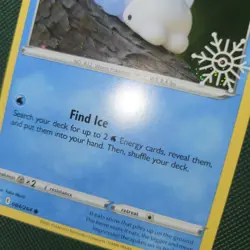 FART WHOLE SWIRL BLEED 🌀💫 Snom 084/264 Snowflake Stamped Holo Pokemon Card - Image 4