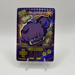 Poke Baby Weezing SR PKB-151-110 Pokemon Chinese Holo NON TCG Fan Art - Image 1