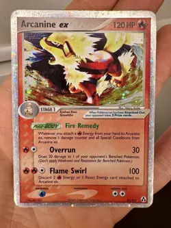 Pokemon Arcanine ex 83/92 EX Legend Maker EXC Condition Nintendo 2006 - Image 4