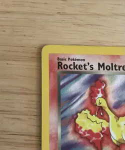 Rocket’s Moltres Holo Rare 12/132 - 2000 Pokemon Gym Heroes 🔥🔥#M333 - Image 2