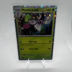 Pokemon Meowscarada Stage 2 SV01 Scarlet Violet 015/198 Rare Holo HP 160 - Image 1