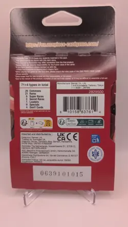 One Piece TCG EB-03 Heroines Edition Sleeved Booster Pack - English - NEW/Sealed - Image 2