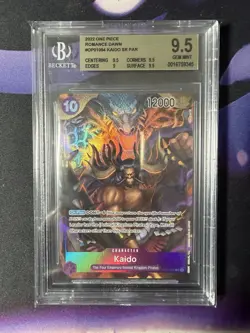 Kaido OP01-094 One Piece Romance Dawn BGS 9.5 - Image 1