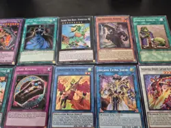 Yugioh 50 Card Mystery Lot! 15 Rares/Holos Included! 1 Secret Rare Guranteed! - Image 1