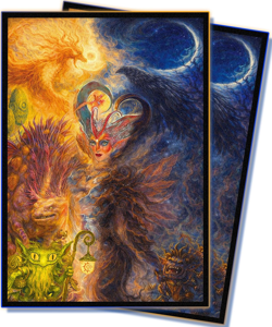 MTG Card Sleeves 100 Pcs Lorwyn Eclipsed Textured Back Art Sleeves Deck Protecto - Image 1