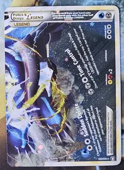Palkia & Dialga Legend (Bottom) 102/102 Triumphant Holo - NM - Pokemon Card - Image 1