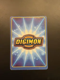 Myotismon Bo-38 1st Edition Digimon Prism Sticker Card 1999 Bandai Holo Vintage - Image 2
