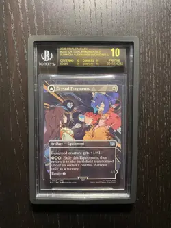 Crystal Fragments (Borderless) #357 (Foil) (NM) Final Fantasy FIN Magic BGS 10 B - Image 1