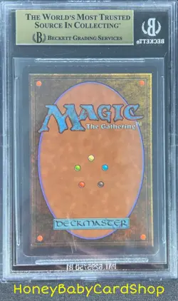 MTG 3rd Edition Revised 1994 Mijae Djinn BGS 9.5Q (TRUE QUAD) GEM MINT OldSchool - Image 2