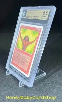 MTG 3rd Edition Revised 1994 Mijae Djinn BGS 9.5Q (TRUE QUAD) GEM MINT OldSchool - Image 3