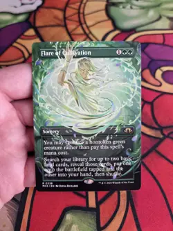 Flare of Cultivation (Borderless) Modern Horizons 3 MTG NM - Image 1