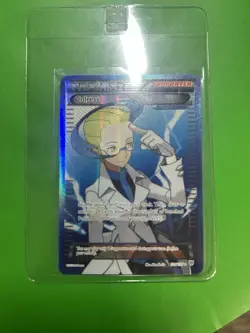 Pokemon TCG Colress Full Art Ultra Rare Trainer 135/135 Plasma Storm Holo - Image 1