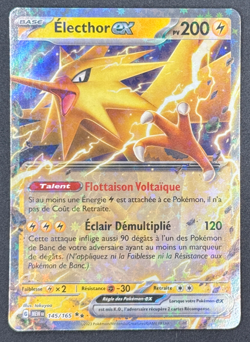 CARTE POKEMON ELECTHOR EX 145/165 🇫🇷 FR 🇫🇷 MEW 151 EV3.5 - Image 1