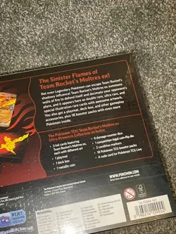 Pokemon Team Rocket’s Molters ex Ultra-Premium Collection UPC sealed - Image 3